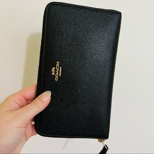 COACH Large Full Zip Wallet